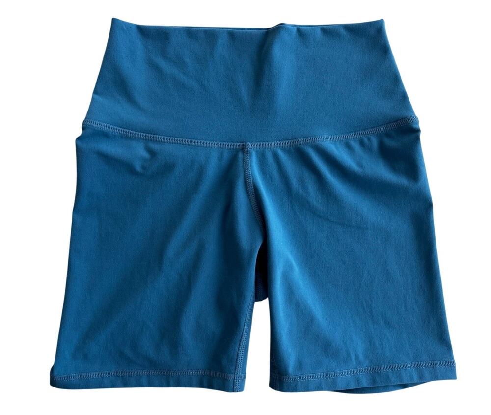 Blue Yunoga size small workout shorts